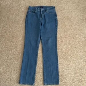 NYDJ Marylin Straight size 6 Blue Jeans